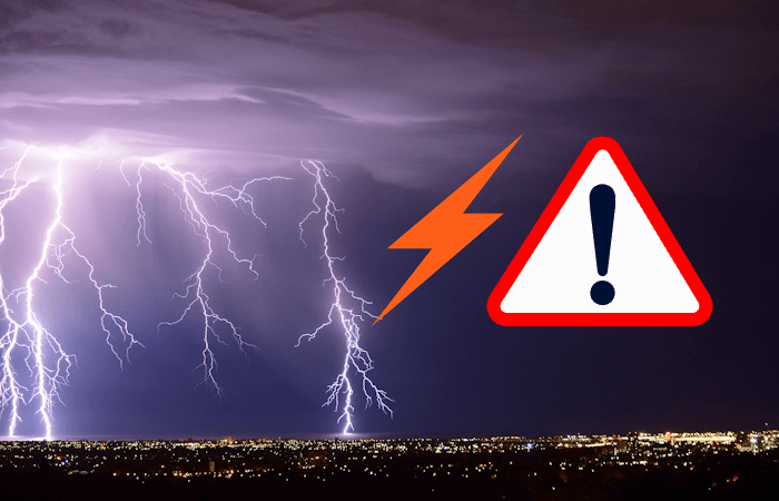 Violents orages prévus pour vendredi et le week-end