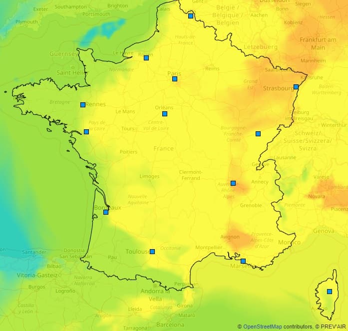 Image d'illustration pour Soleil et chaleur favorisent la pollution à l'ozone