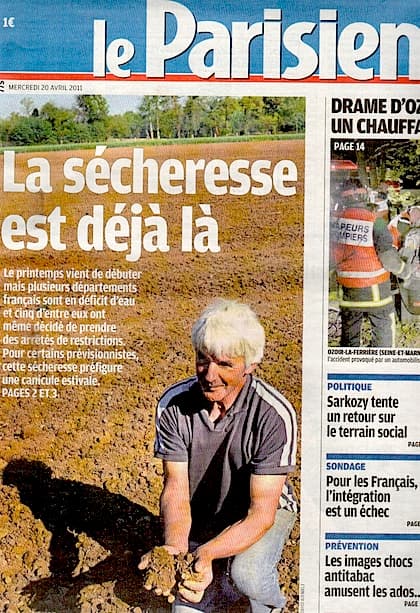 Image d'illustration pour Sécheresses remarquables en France : les antécédents