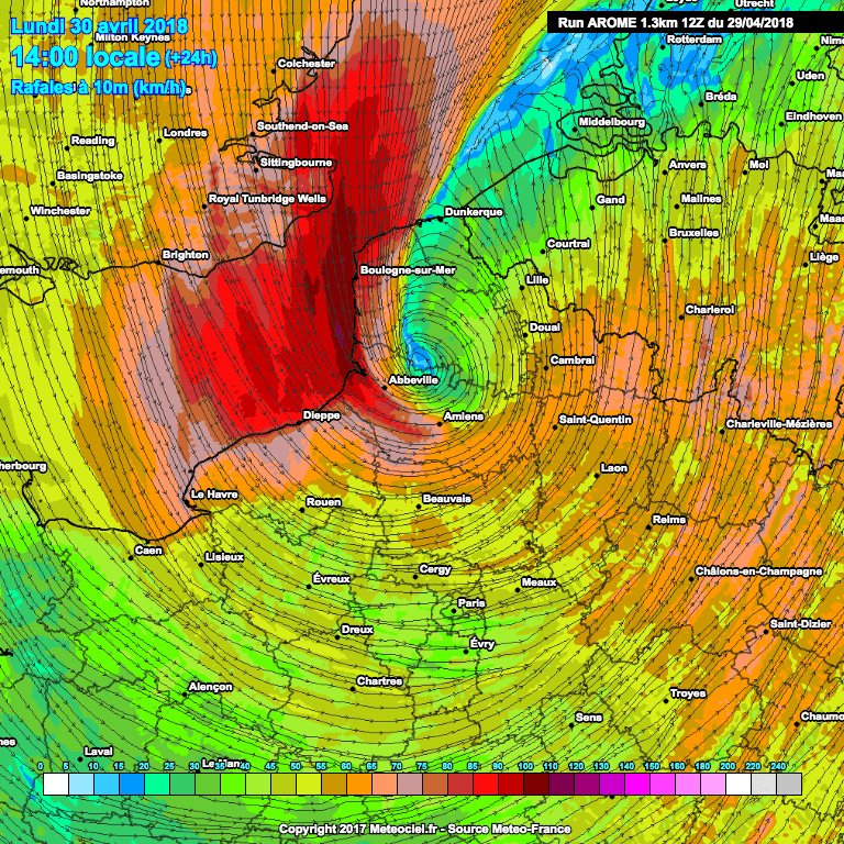 Image d'illustration pour Dépression Quitta : tempête, fortes pluies et froid près de la Manche
