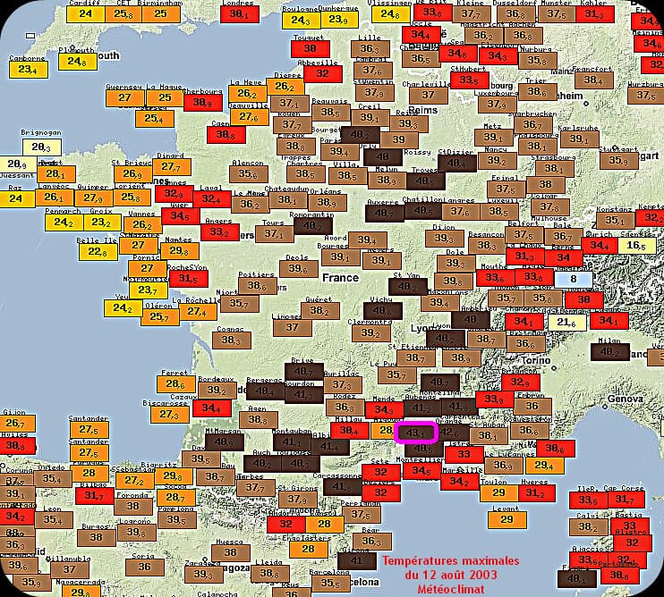 Image d'illustration pour 2003-2019, quelle sera la canicule la plus intense?