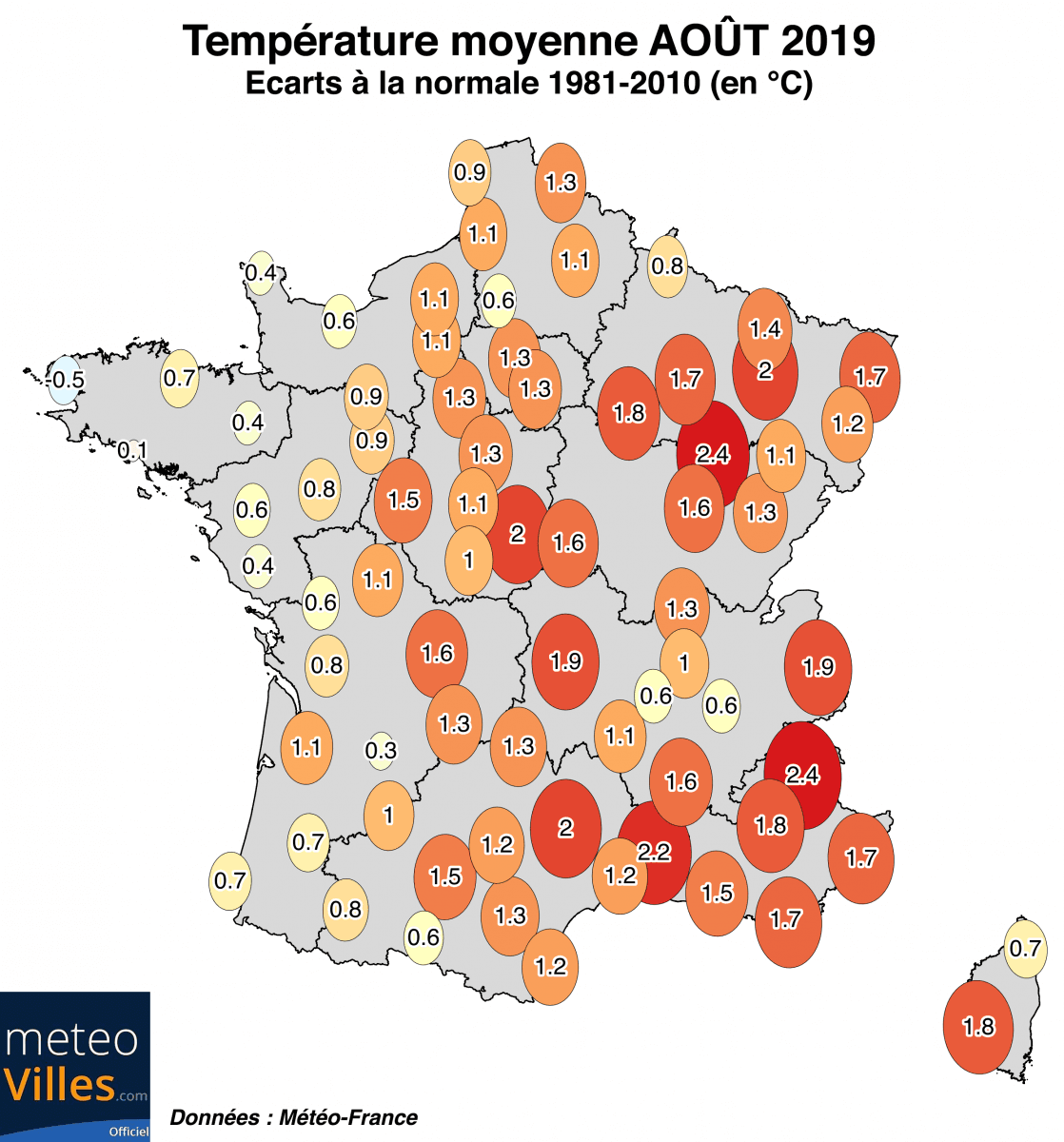 Image d'illustration pour Bilan national cartographié d'août 2019