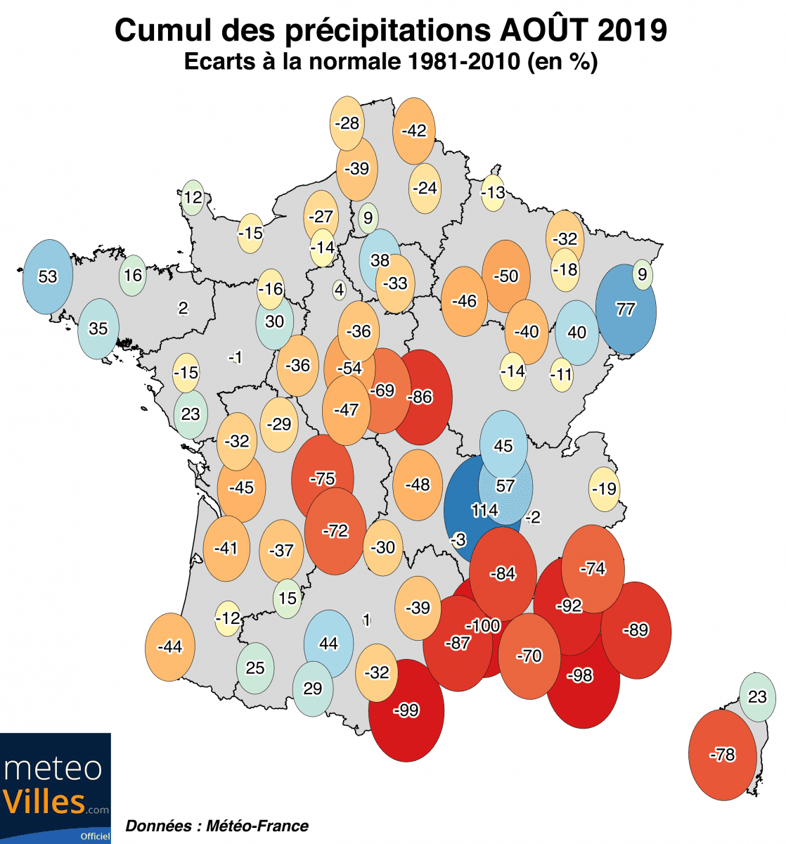 Image d'illustration pour Bilan national cartographié d'août 2019