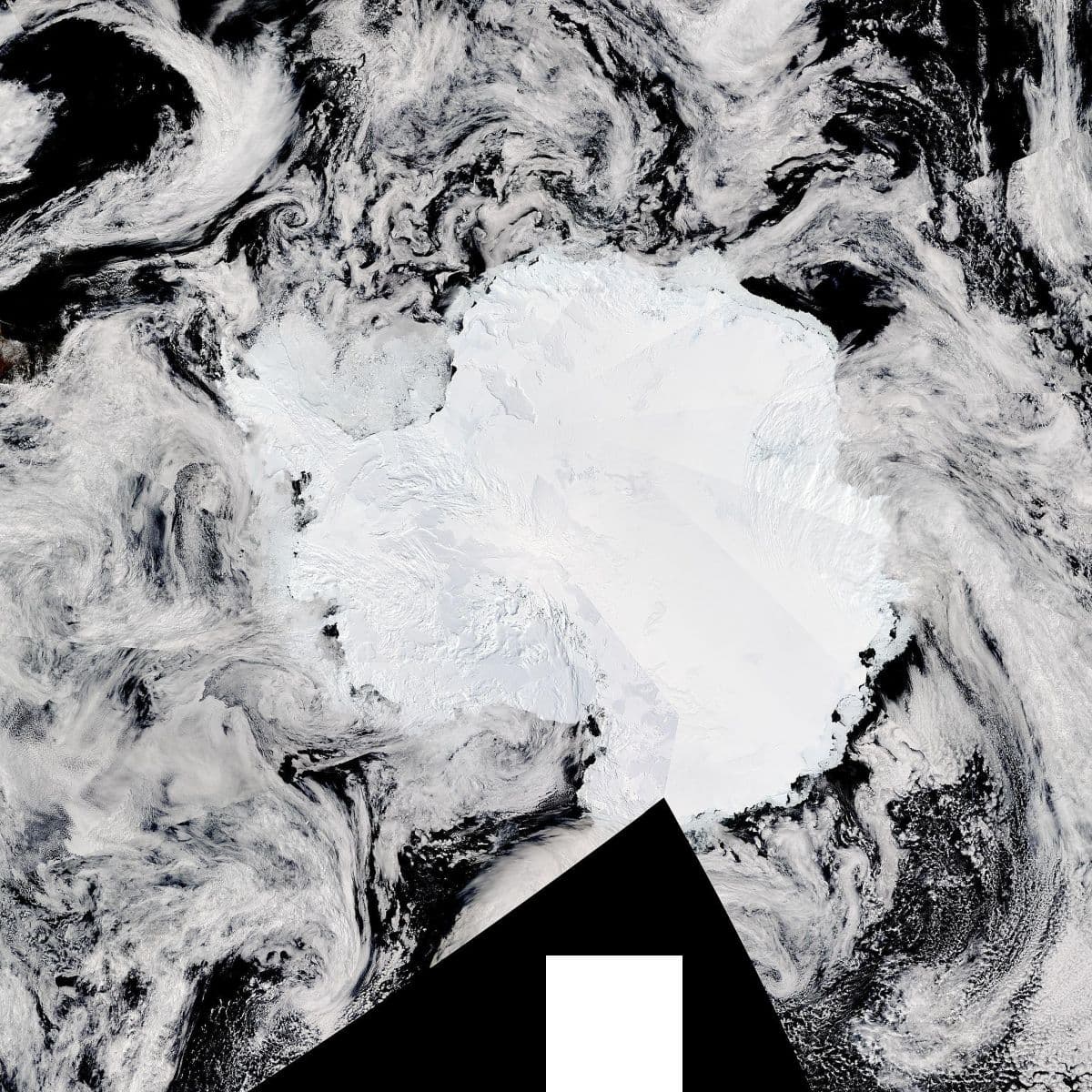 Image d'illustration pour La banquise mondiale au plus bas : record en Antarctique