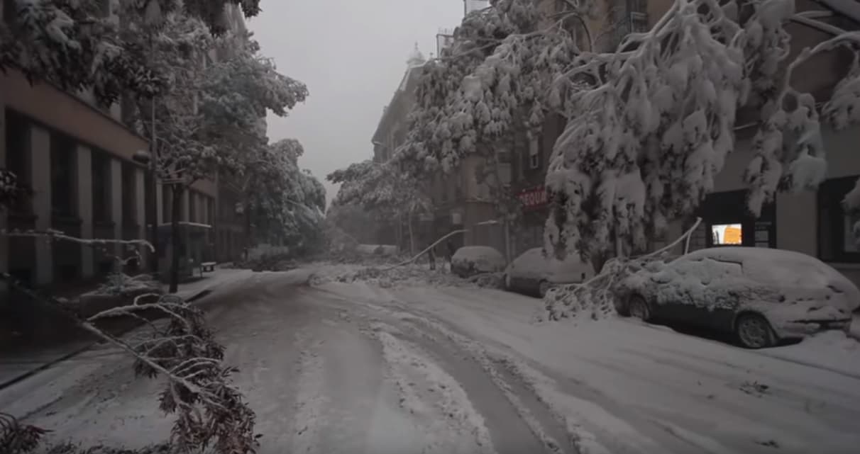 Image d'illustration pour Neige et froid fin octobre en plaine : assez rare mais pas exceptionnel