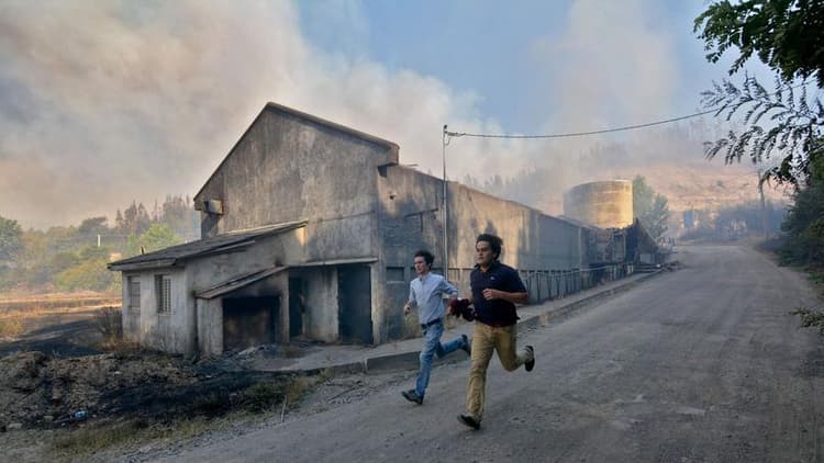 Image d'illustration pour Le Chili en proie à des incendies dévastateurs