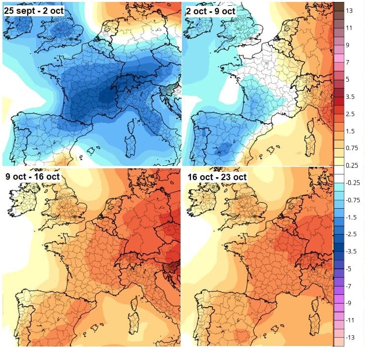 Image d'illustration pour Quelles tendances pour la suite de l'automne ?
