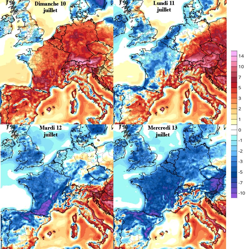 Image d'illustration pour La fraicheur et l'humidité de retour dès lundi 