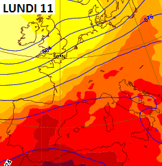 Image d'illustration pour Plein été et grosse chaleur près de la Méditerranée
