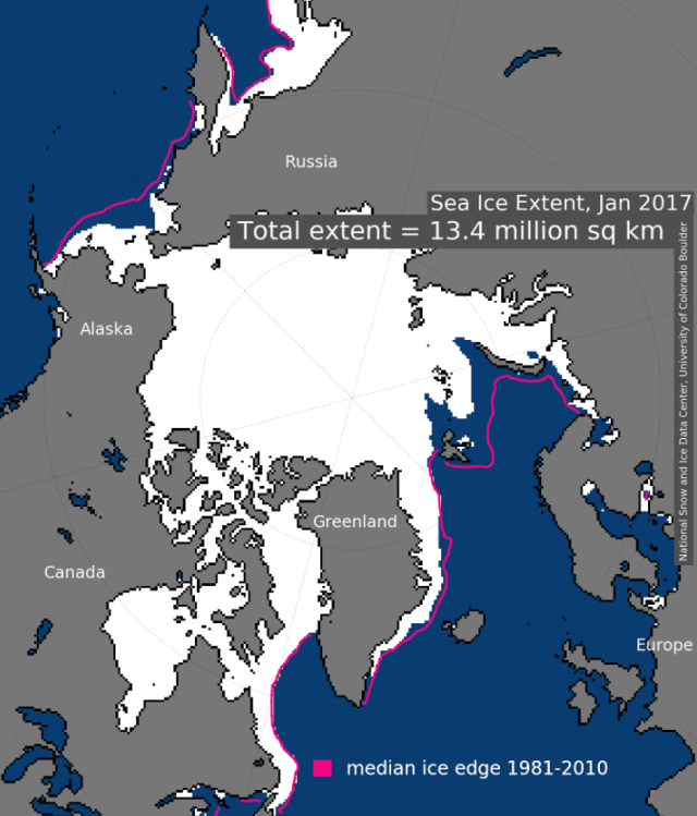Image d'illustration pour La banquise de l'Arctique et de l'Antartique toujours en retrait