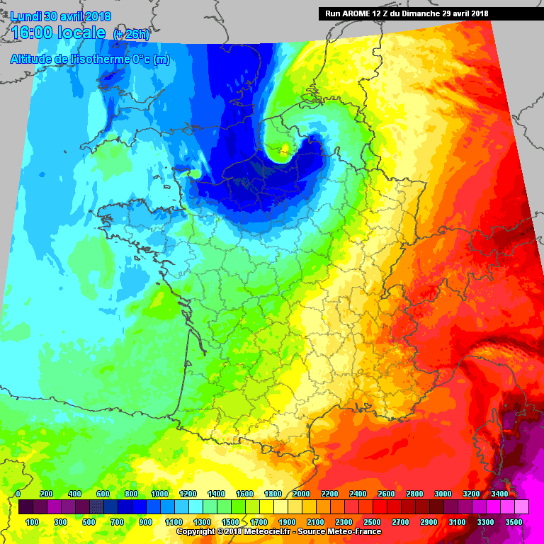 Image d'illustration pour Neige exceptionnelle de cette veille du 1er mai en Normandie ! 