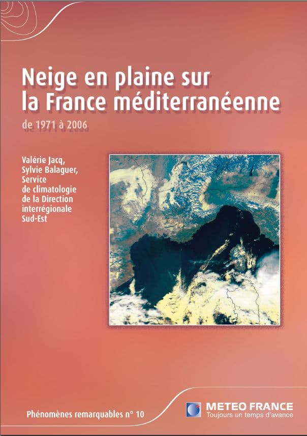 Image d'illustration pour Neige près de la Méditerranée : archives et climatologie