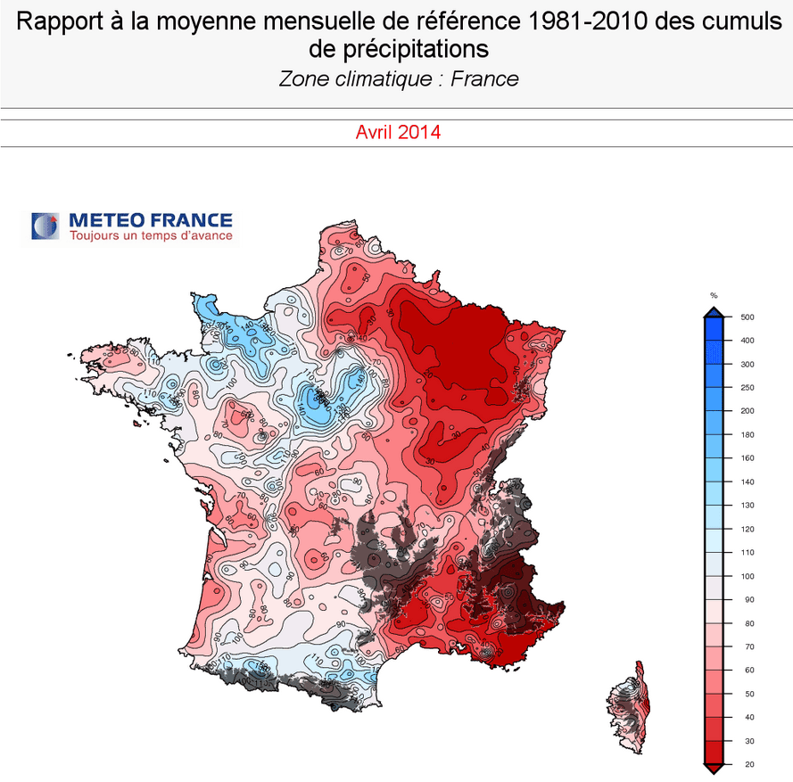 Image d'illustration pour 5ème mois d'avril le plus doux depuis 1900