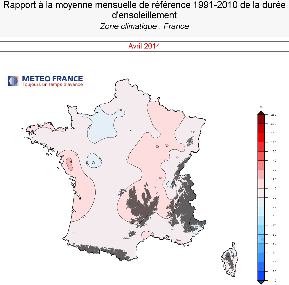 Image d'illustration pour 5ème mois d'avril le plus doux depuis 1900