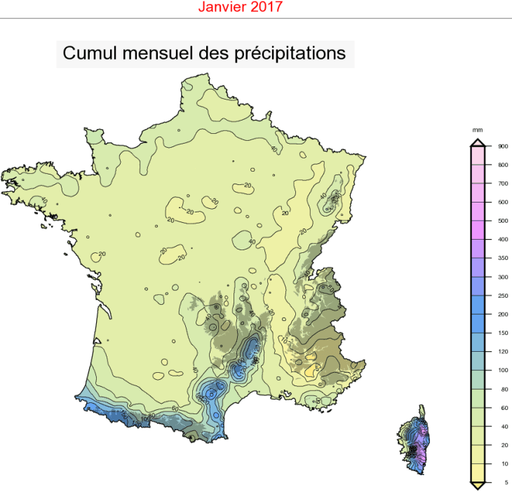 Image d'illustration pour Bilan météo de janvier 2017 : souvent froid et sec