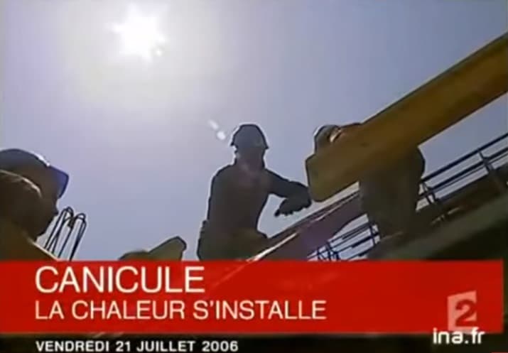 Image d'illustration pour Forte chaleur et canicule en juillet 2006