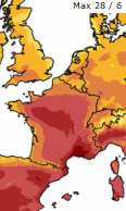 Image d'illustration pour Canicule exceptionnelle - Vigilance, prévisions météo & suivi