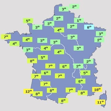 Image d'illustration pour Retour du froid et des gelées pour cette mi-décembre