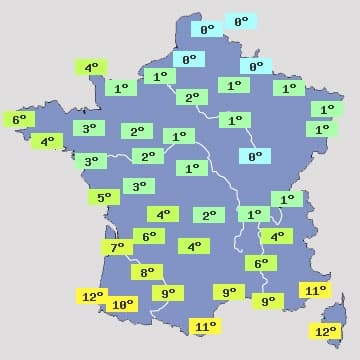 Image d'illustration pour Retour du froid et des gelées pour cette mi-décembre