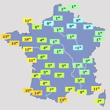 Image d'illustration pour Retour du froid et des gelées pour cette mi-décembre