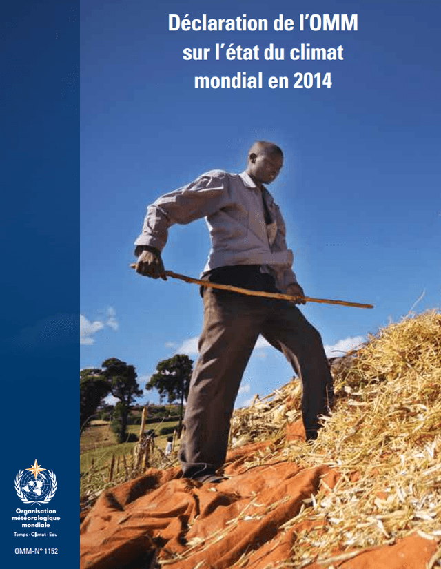 Image d'illustration pour Rapport sur le climat 2014 de l'OMM : les 5 points essentiels