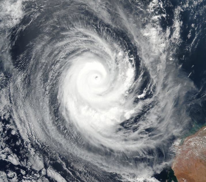 Image d'illustration pour Pluie diluvienne en Nouvelle Calédonie & cyclones en Australie