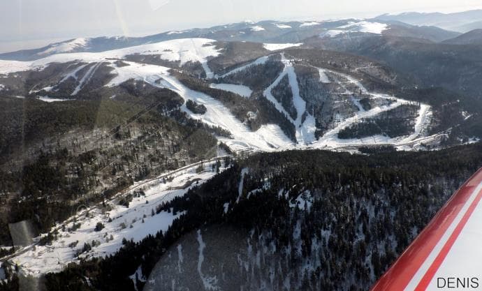Image d'illustration pour Enneigement correct mais quelque peu dégradé en montagne