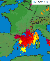 Image d'illustration pour Episode cévenol et Méditerranéen : semaine à risque dans le Sud-Est