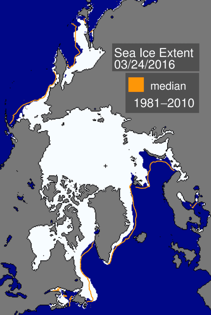 Image d'illustration pour Record à la baisse pour l'extension de la banquise en Arctique