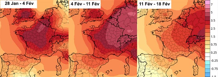 Image d'illustration pour Vers une tendance douce et humide pour Février ?