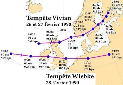 Image d'illustration pour Février 1990 : excessivement doux et tempétueux