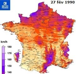Image d'illustration pour Février 1990 : excessivement doux et tempétueux