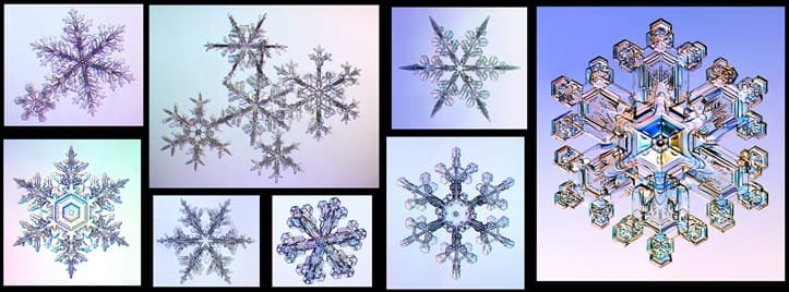 Image d'illustration pour Les flocons de neige de Noël