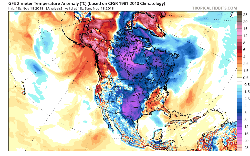 Image d'illustration pour Vague de froid record au Canada et dans le Nord-Est des Etats-Unis