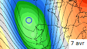 Image d'illustration pour Goutte froide : orages, fortes pluies et crues au Sud