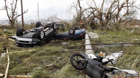 Image d'illustration pour Mission d'experts déployée aux Philippines après le cyclone Haiyan