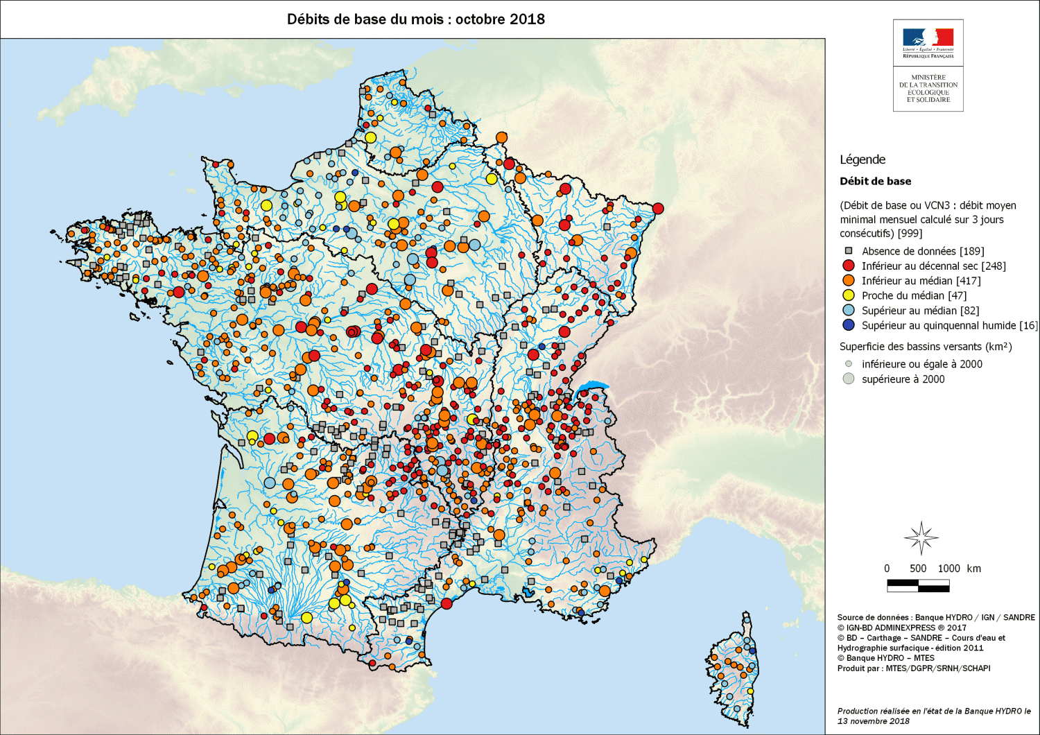 Image d'illustration pour Sécheresse : situation hydrologique toujours inquiétante 