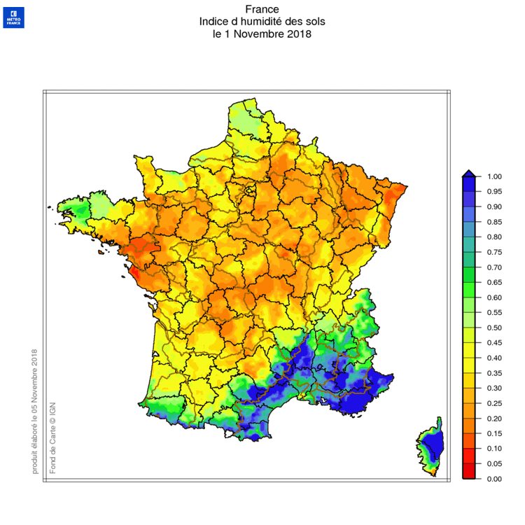 Image d'illustration pour Sécheresse : situation hydrologique toujours inquiétante 