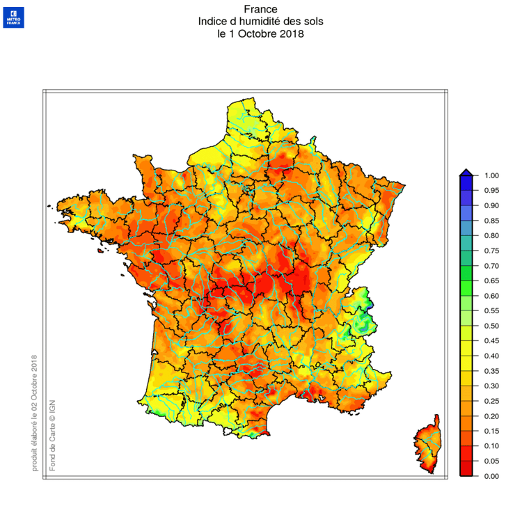 Image d'illustration pour Sécheresse : situation hydrologique toujours inquiétante 