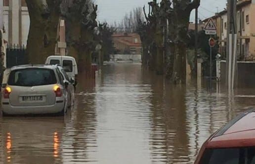 Image d'illustration pour Orage et neige : une période agitée près de la Méditerranée