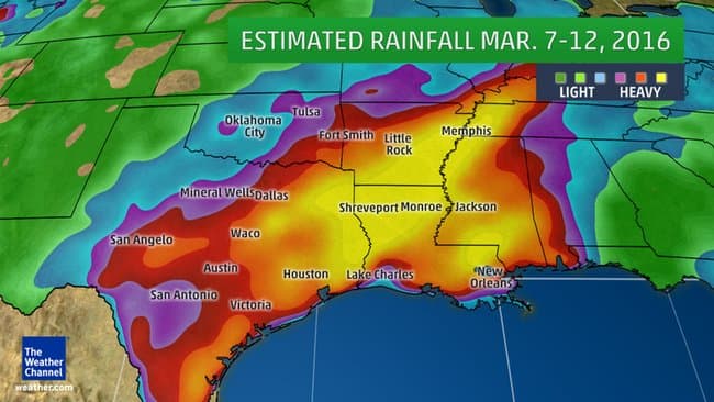 Image d'illustration pour Inondations et tornades sur le Sud des Etats-Unis