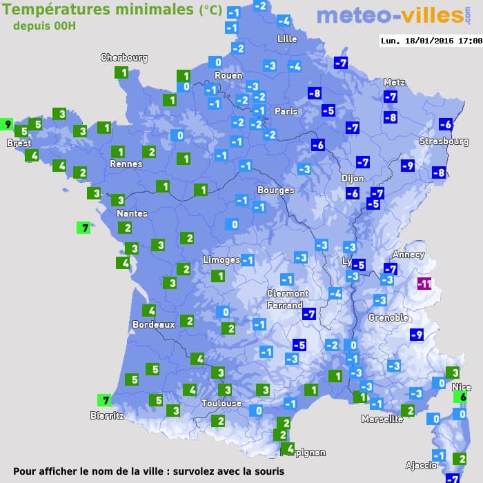Image d'illustration pour Froid et fortes gelées sur le Nord de la France