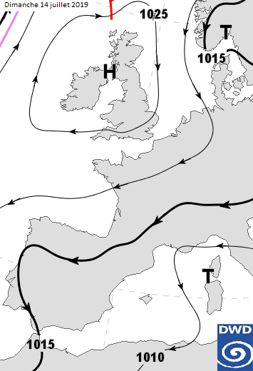 Image d'illustration pour Météo des défilés et feux d'artifice du 14 juillet