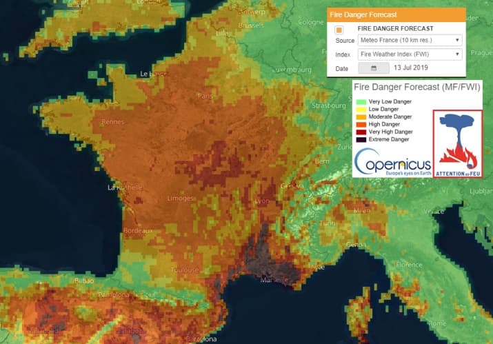 Image d'illustration pour Météo des défilés et feux d'artifice du 14 juillet