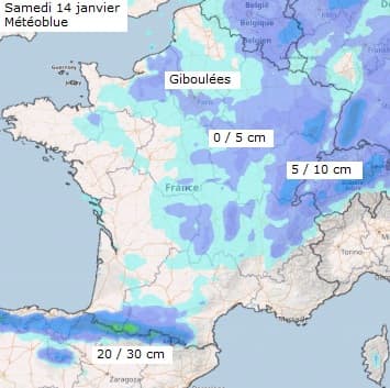 Image d'illustration pour Retour de la neige en plaine en fin de semaine