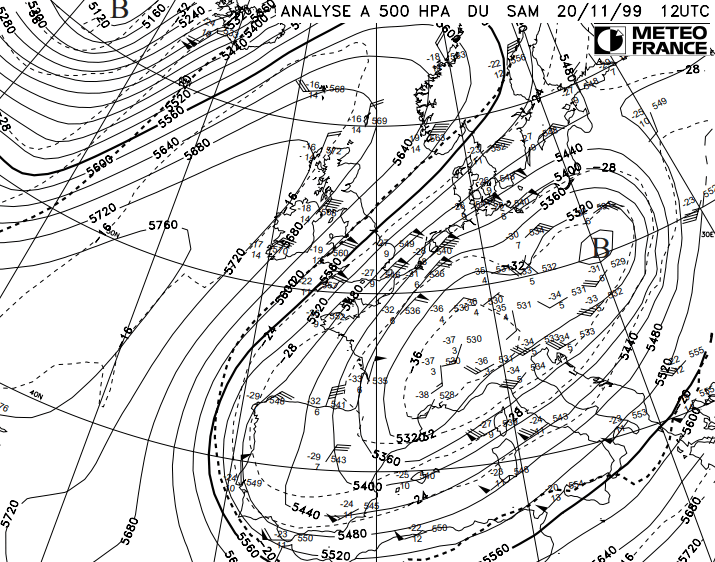 Image d'illustration pour Neige entre Vallée du Rhône et Provence en novembre 1999