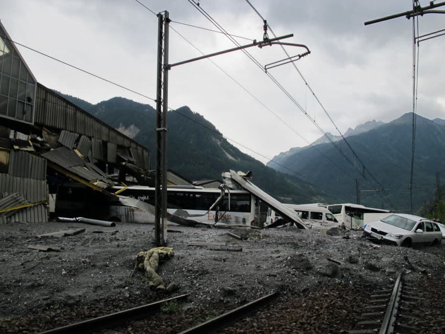 Image d'illustration pour Orage : foudre et coulées de boue en Isère et sur les Savoie