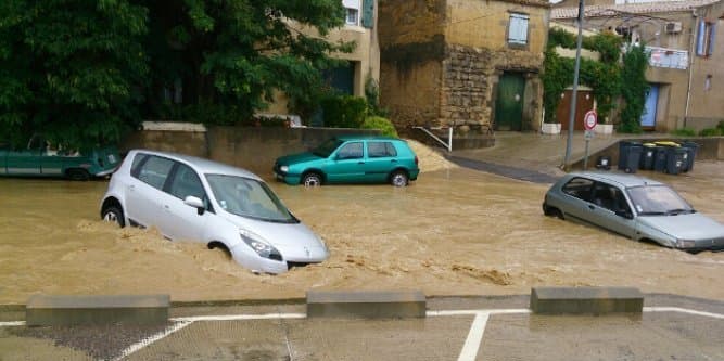 Image d'illustration pour Orage très pluvieux, inondations et possible tornade en Languedoc Roussillon