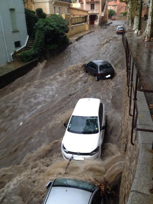 Image d'illustration pour Orage très pluvieux, inondations et possible tornade en Languedoc Roussillon