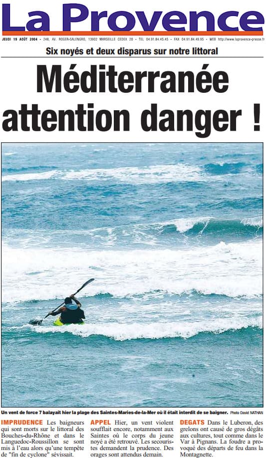 Image d'illustration pour 17 août 2004 : une journée très orageuse !